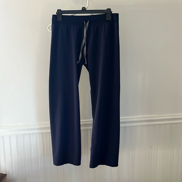 Navy Blue Figs Scrub Pants - Picture 1 of 3
